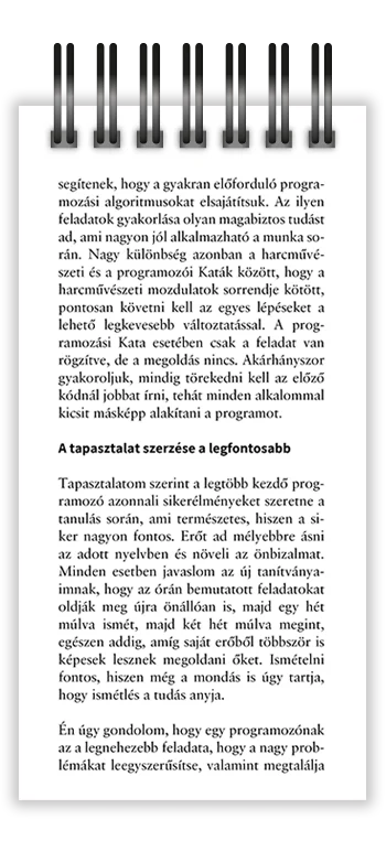 Öröknaptár, 5. oldal, A tapasztalat szerzése